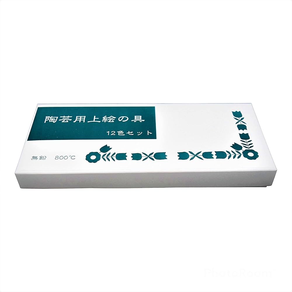 額陶画 Amazon | 陶芸用上絵の具 無鉛 チューブ 各20g (無鉛12色